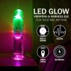 LED Vibrating Straight Cock - 6 / 15 cm - Transparent